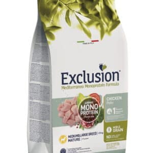 Exclusion Mediterraneo Noble Grain Senior Huhn medium & large 12Kg