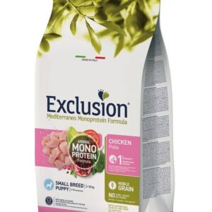Exclusion Mediterraneo Noble Grain Puppy Huhn  SMALL  2Kg