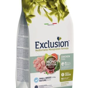 Exclusion Mediterraneo Noble Grain Senior Huhn Small 2Kg