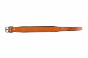 Premium Lederhalsband mit personalisierter Laser Gravur